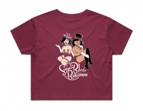 SBB Crop T-shirt (Berry)